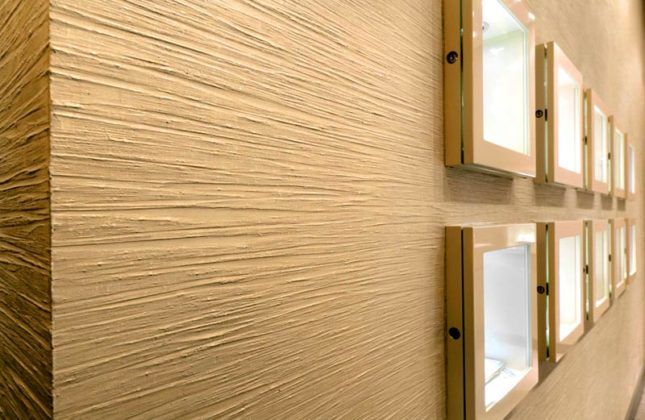 Чем отличается технология нанесения «короеда» на штукатурку: фото, оттенки и способы подготовки