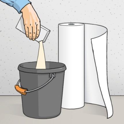 Замес клея Замес клея