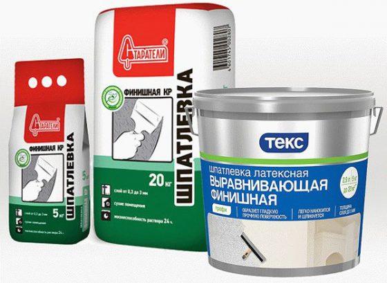 Финишная шпатлевка под обои