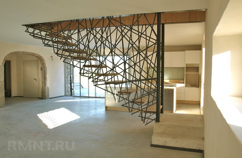 Оригинальные идеи в создании лестниц