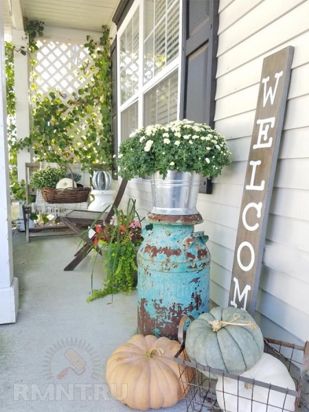 Веранда в рустикальном стиле: фотоподборка