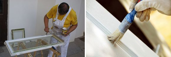 Рекомендации по выбору и нанесению краски и лака на деревянные окна