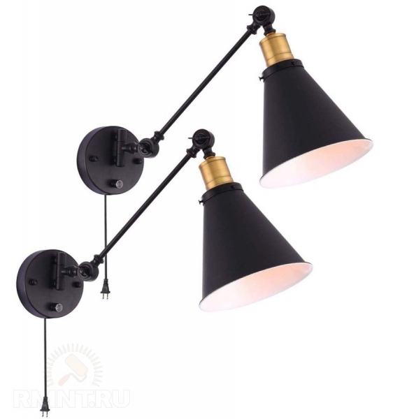 





Настенные светильники с&nbsp;поворотным кронштейном



