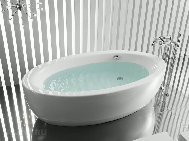 Отдельностоящие ванны: особенности, плюсы и минусы