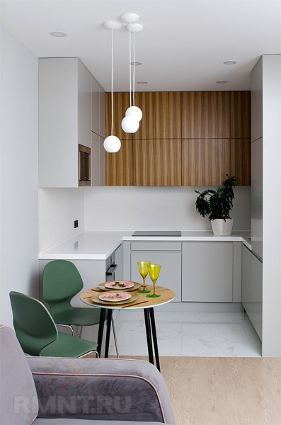 





Кухня в&nbsp;нише без окна: фотопримеры



