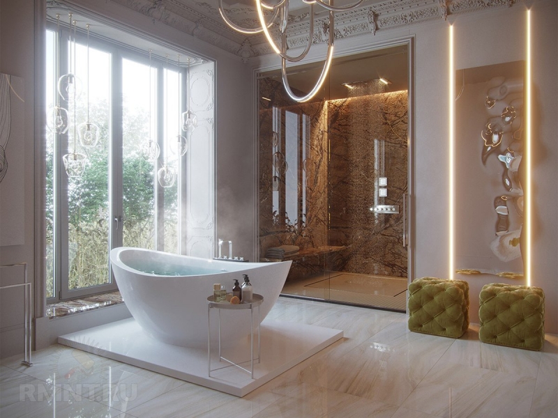 





8 признаков элитной ванной комнаты



