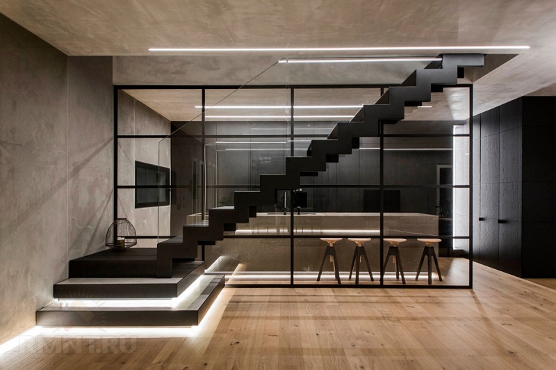 Какими бывают лестницы: фотообзор