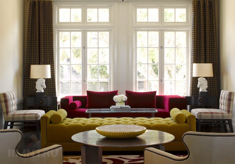 





Шесть вариантов составления мебельной композиции



