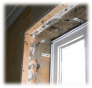 Способы отделки откосов окон изнутри