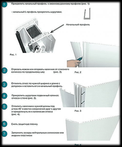 Способы отделки откосов окон изнутри